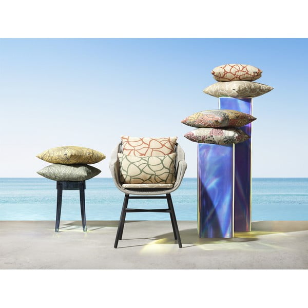 Pearl bézs-narancssárga kültéri párna, 50 x 50 cm - Hartman-image-1