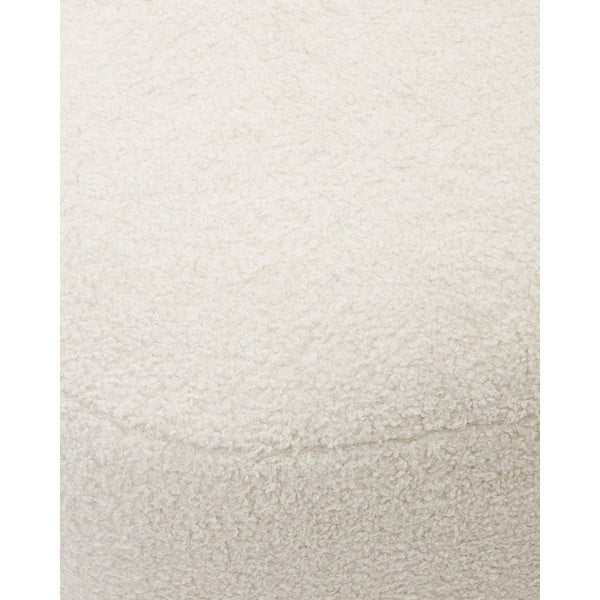 Krémszínű buklé puff Martina – Kave Home-image-4
