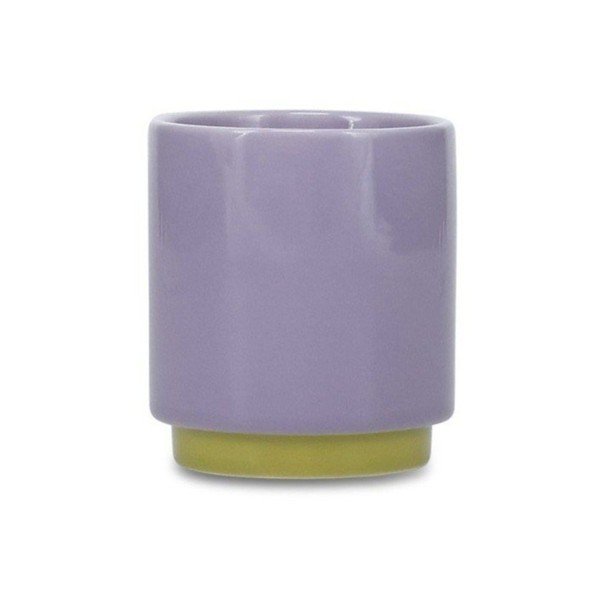 Zöld-lila kőedény csésze 270 ml Duo – ONA