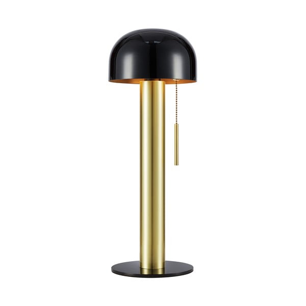 Fekete-aranyszínű asztali lámpa (magasság 46 cm) Costa – Markslöjd