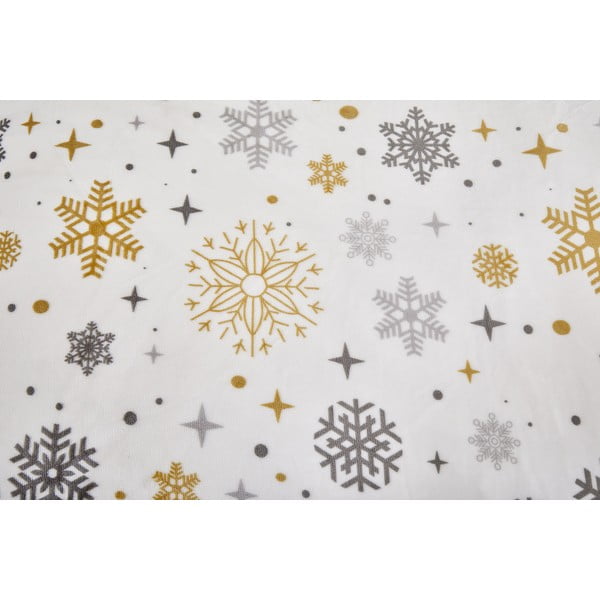 Krémszínű egyszemélyes mikroplüss ágyneműhuzat 140x200 cm Magic – My House-image-4