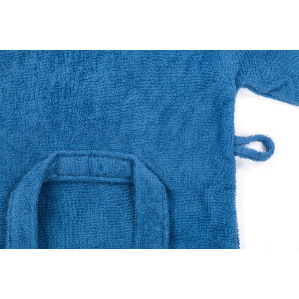 Kék gyerek fürdőköpeny - Tiseco Home Studio-image-3