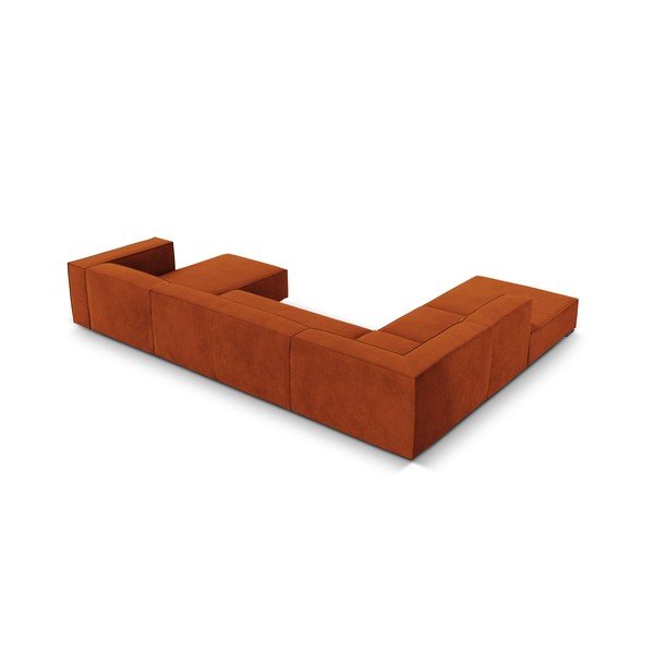 Narancssárga sarokkanapé (bal oldali) Madame – Windsor & Co Sofas-image-3