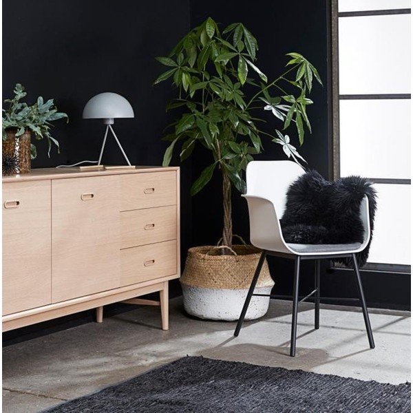 Wrestler fehér étkezőszék - Unique Furniture-image-1