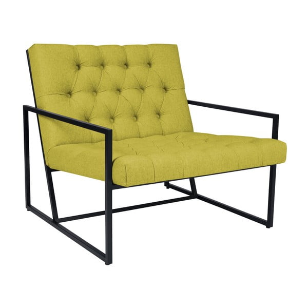 Aster citromsárga fotel - Mazzini Sofas