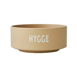 Hygge bézs porcelántál, ø 12 cm - Design Letters