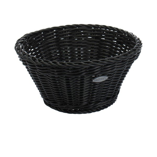 Fekete kosár, ø 18 cm - Saleen-image-1
