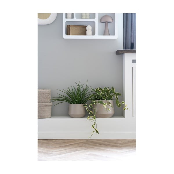 Fém kaspó szett 2 db-os ø 25 cm Trofa – House Nordic-image-1