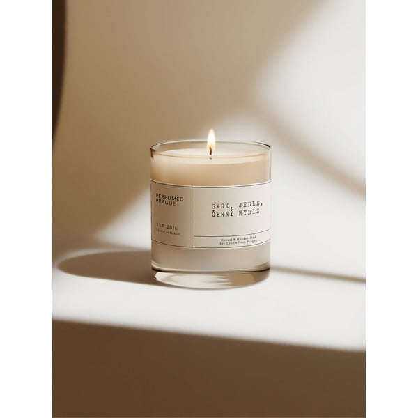 Illatos szójaviasz gyertya égési idő 40 ó #79 Black Currant – Perfumed Prague-image-3