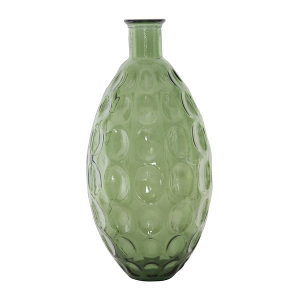 Ball zöld újrahasznosított üveg váza, ⌀ 26 cm - Mauro Ferretti