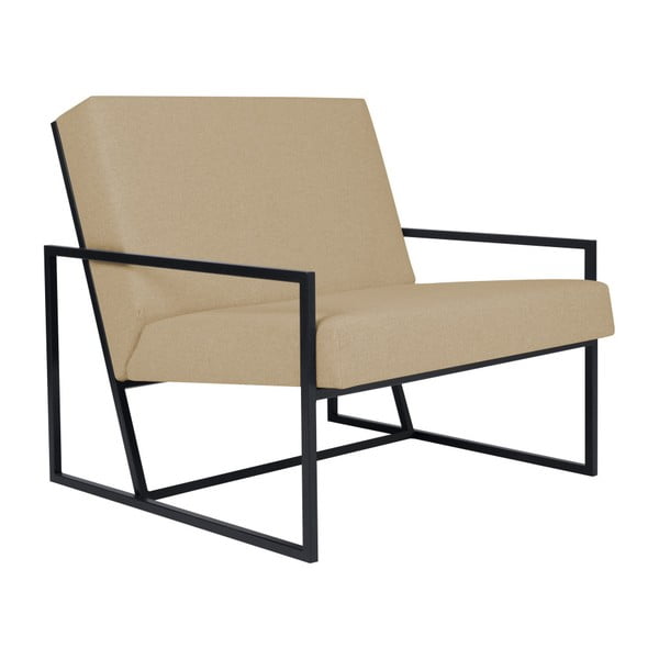 Geometric bézs színű fotel - BSL Concept