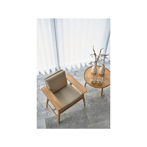 Krémszínű agyagkerámia váza Elv – Villa Collection-image-4