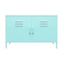 Cache világoskék fém szekrény, 100 x 64 cm - Novogratz