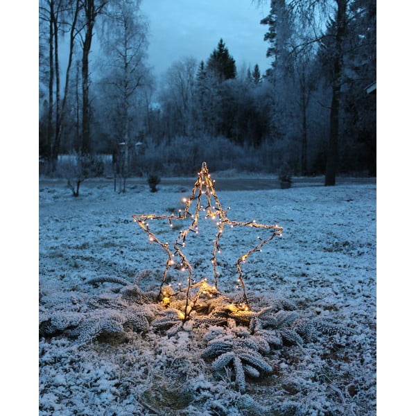 Fekete karácsonyi fénydekoráció Foldy - Star Trading-image-2