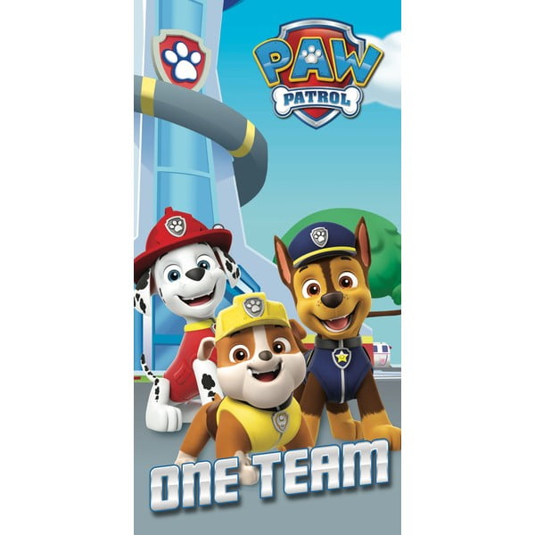 Pamut gyerek fürdőlepedő 70x140 cm Paw Patrol – Jerry Fabrics