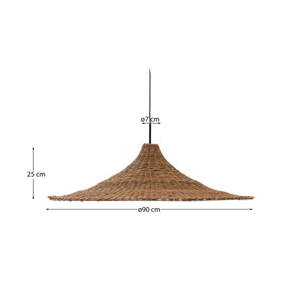 Natúr színű lámpabúra ø 92 cm Bladia – Kave Home-image-4