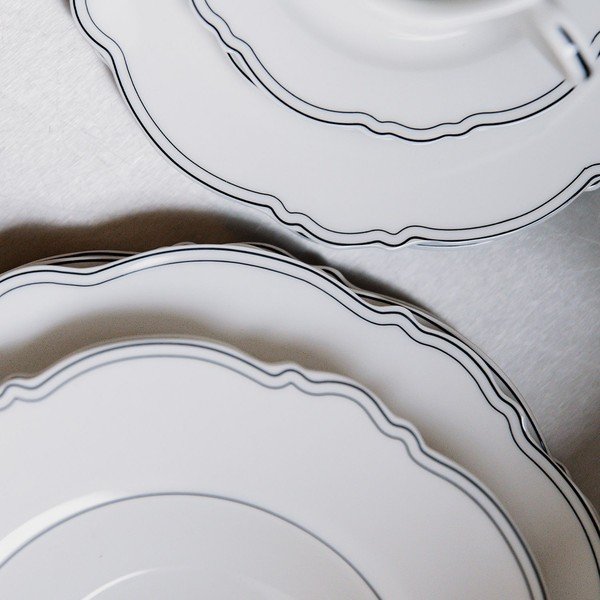 New bone china tálca 20,5x31,5 cm Odette – S|P Collection-image-1