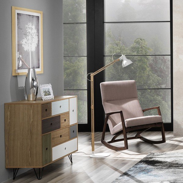 Dory állólámpa, fehér búrával - Tomasucci-image-3