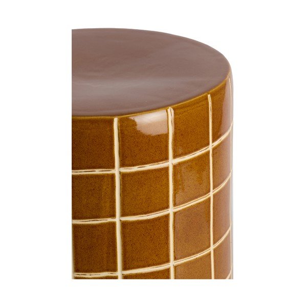 Kerámia kerek tárolóasztal ø 33 cm Maucho – Light & Living-image-1