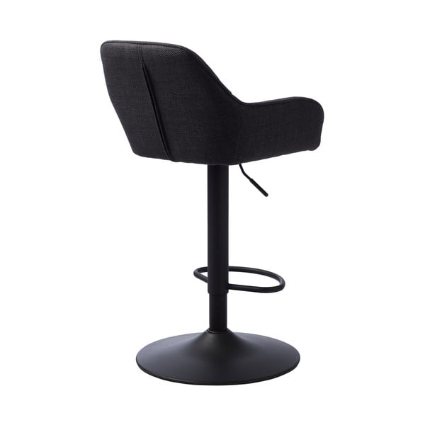 Sötétszürke állítható magasságú bárszék Nolan – Unique Furniture-image-3