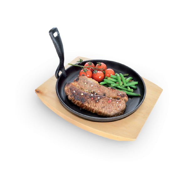 Grill öntöttvas serpenyő levehető nyéllel ø 22 cm LITINA – Orion-image-2