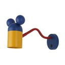 Kék gyerek fali lámpa fém búrával Mouse – GTV