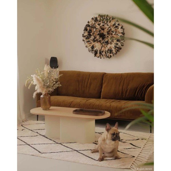 Krémszínű mosható kézi szövésű pamut szőnyeg 140x200 cm Bereber Beige – Lorena Canals-image-4