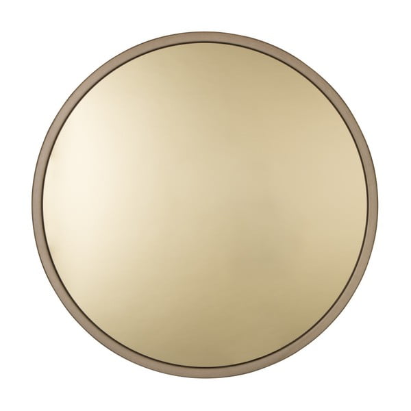 Bandit aranyszínű acél fali tükör, ø 60 cm - Zuiver