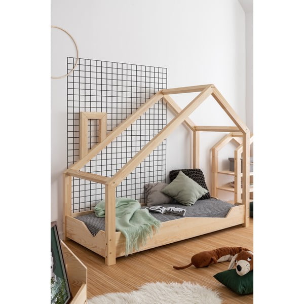 Luna Adra házikó fenyőfa ágy, 90 x 180 cm-image-3