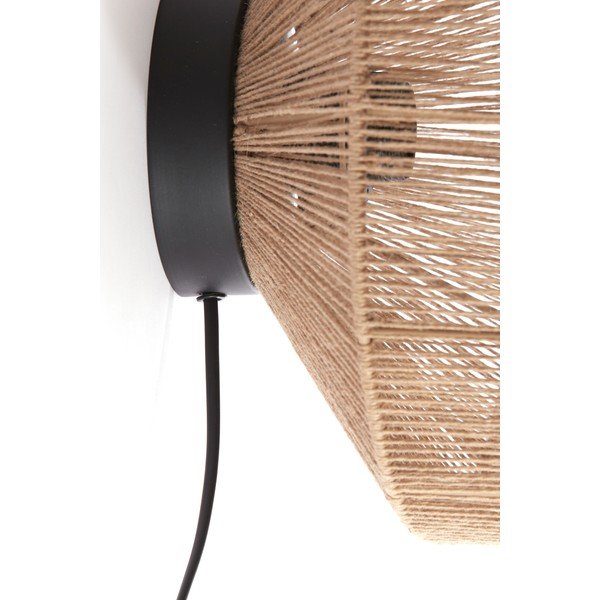 Natúr színű fali lámpa ø 31 cm Lyra – Light & Living-image-1