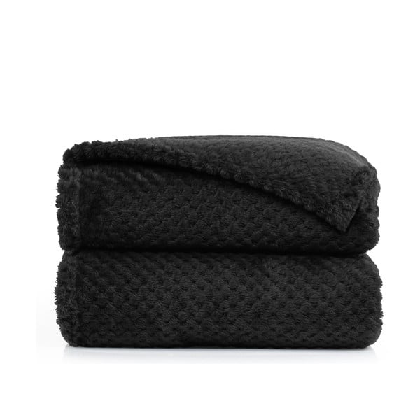 Henry fekete mikroszálas takaró, 150 x 200 cm - DecoKing-image-2