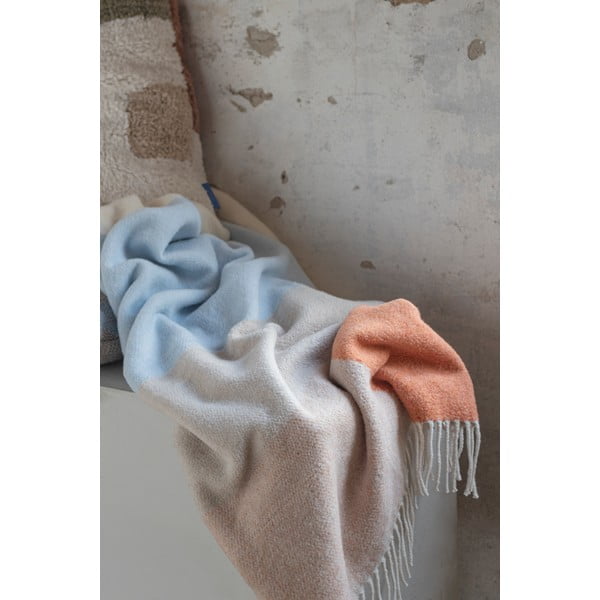 Sárga-kék takaró 125x190 cm Brick – Mette Ditmer Denmark-image-4