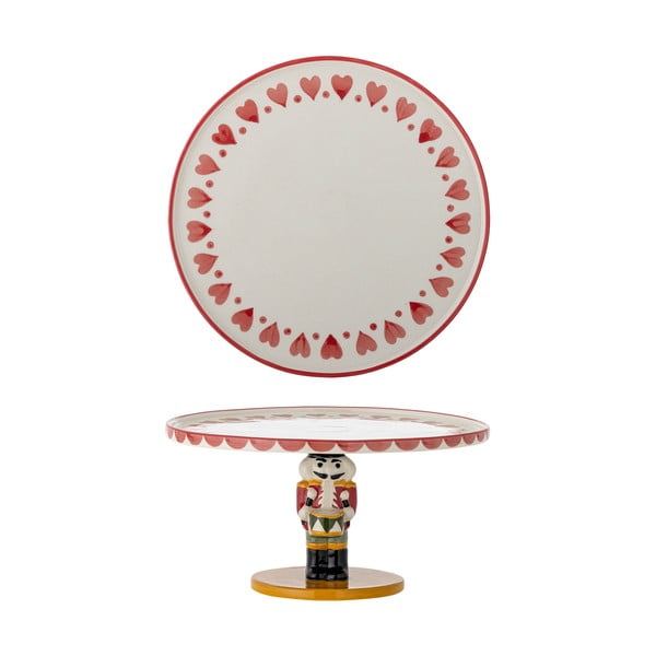 Agyagkerámia emeletes kínálótálca karácsonyi mintával Jolly – Bloomingville-image-4