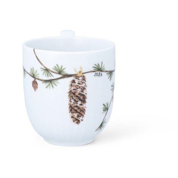 Fehér porcelán bögre karácsonyi mintával 330 ml Hammershøi Christmas – Kähler Design-image-2