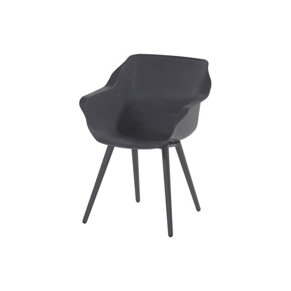 Sötétszürke műanyag kerti szék szett 2 db-os Sophie Studio – Hartman