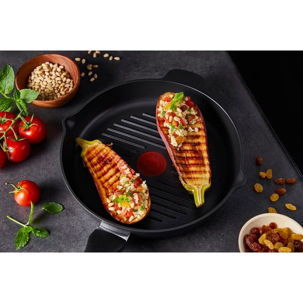 Alumínium grill serpenyő tapadásmentes felülettel ø 26 cm Unlimited E2294074 – Tefal-image-1