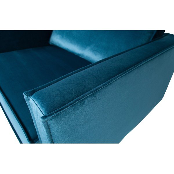 Rodeo Velvet kék bársonyfotel - BePureHome-image-1