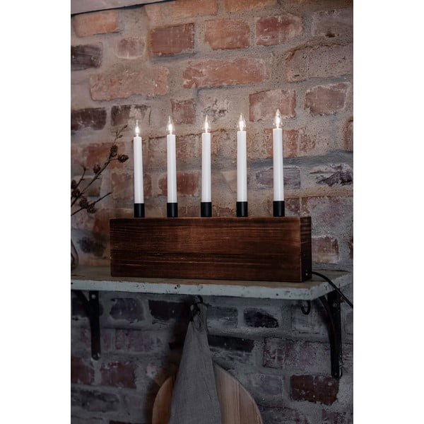 Barna karácsonyi fénydekoráció Albero – Markslöjd-image-1