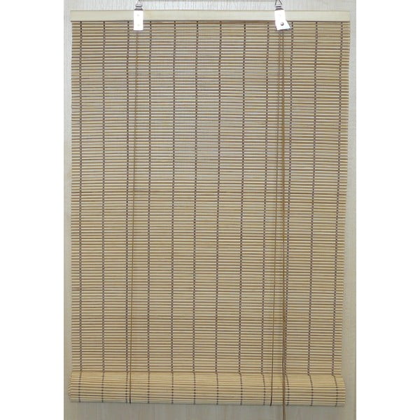 Natúr színű bambusz roló 100x160 cm Brutus – Gardinia