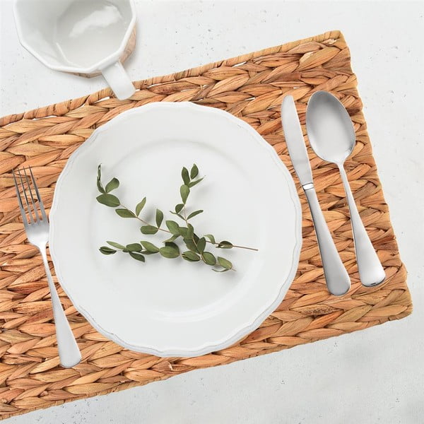 Ezüstszínű rozsdamentes acél evőeszköz készlet 24 db-os Canada – Orion-image-1