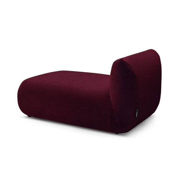 Borvörös kordbársony kanapé modul Lecomte – Bobochic Paris-image-1