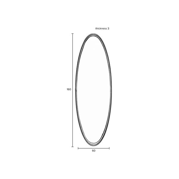 Fali tükör 60x160 cm Matz – White Label-image-4