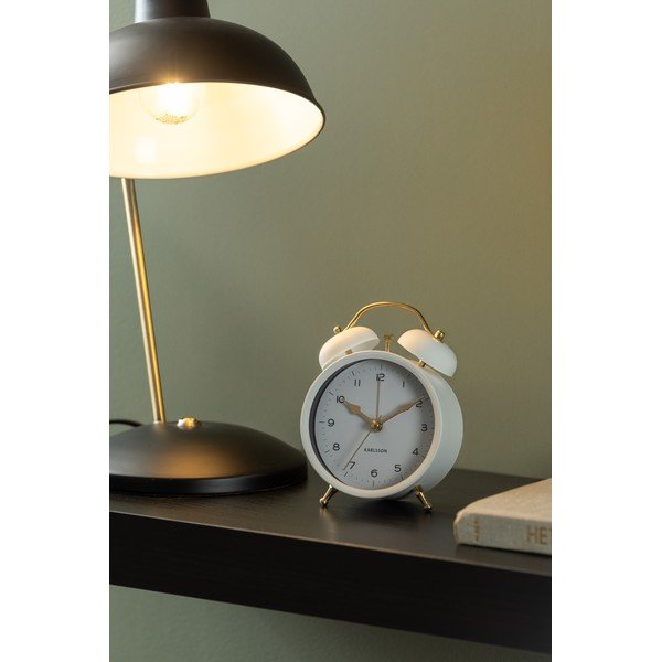 Ébresztőóra ø 10 cm Classic Twin Bell – Karlsson-image-1
