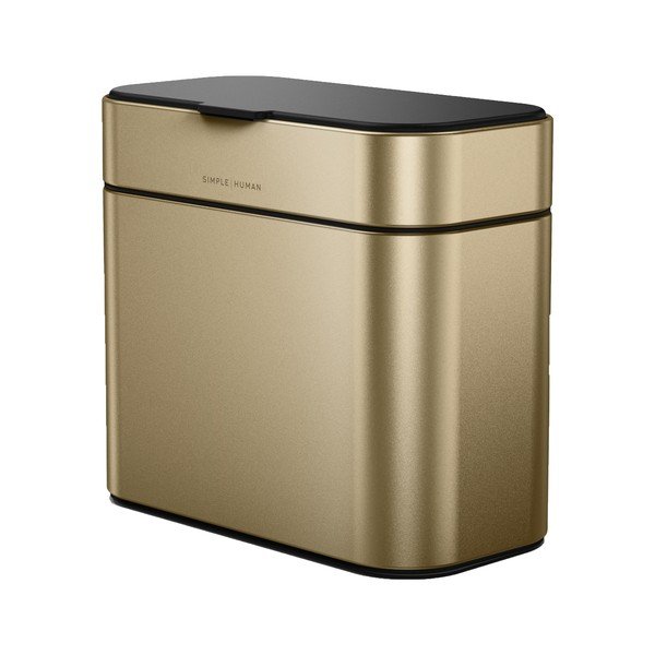 Matt aranyszínű komposztálható hulladék gyűjtő 4 l – simplehuman