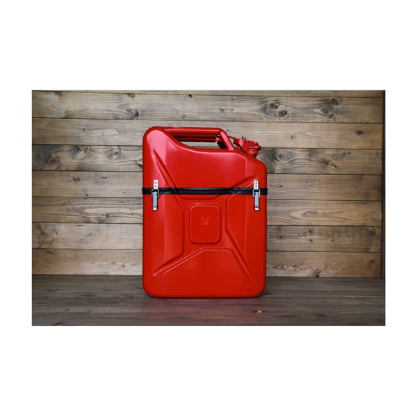 Piros benzines kanna alakú tároló, 20 l - Designed By Man