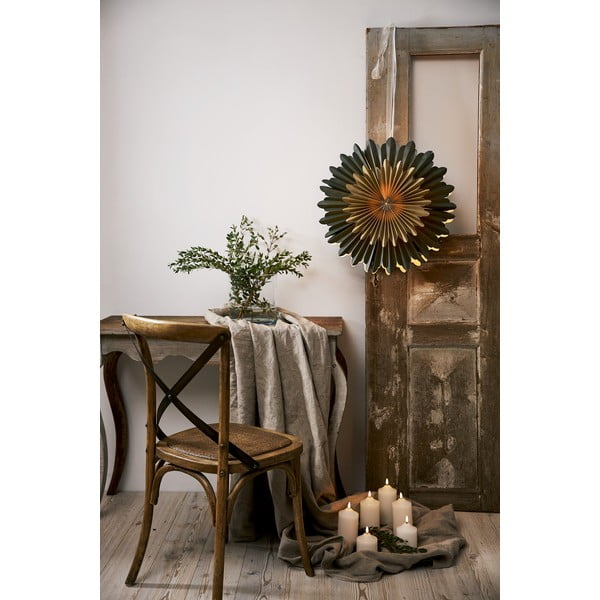 Crystal zöld karácsonyi dekoráció, ø 55 cm - Star Trading-image-1