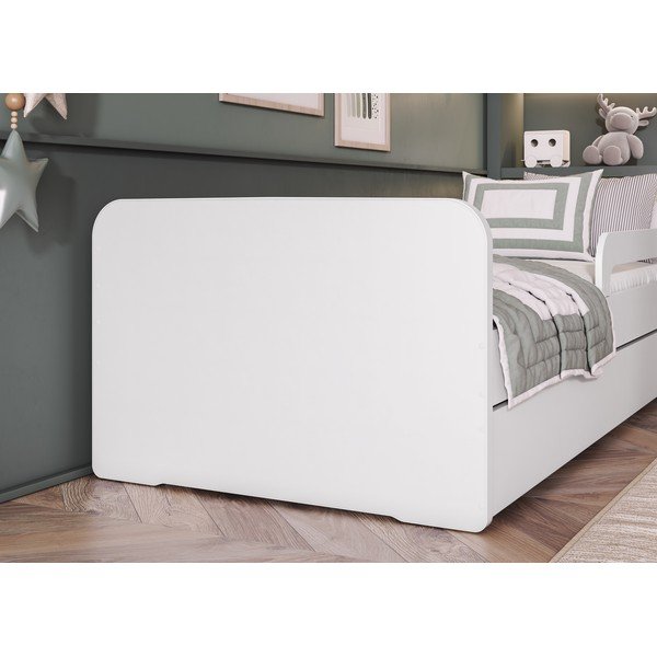 Fehér gyerekágy ágyráccsal 80x160 cm Duuli – ELTAP-image-2