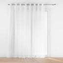 Fehér voile fényáteresztő függöny 300x240 cm Lissea – douceur d'intérieur