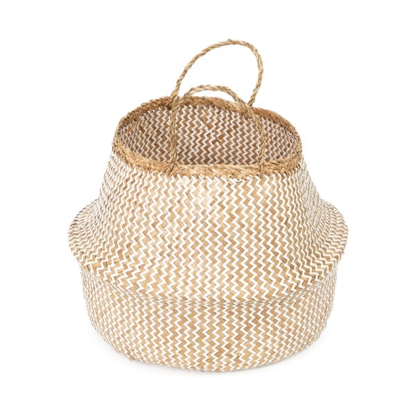 Zic Zac világos tengerifű tárolókosár, ⌀ 45 cm - Compactor-image-3