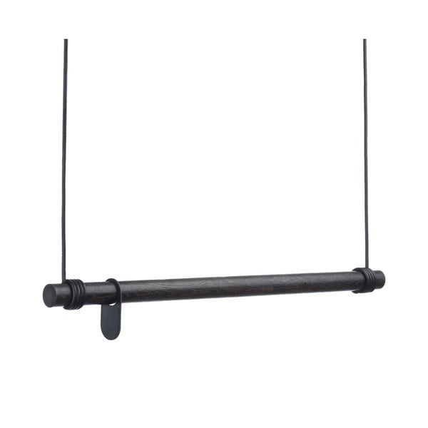 Fekete tölgyfa fali fogas 80 cm Swing M – LIND DNA